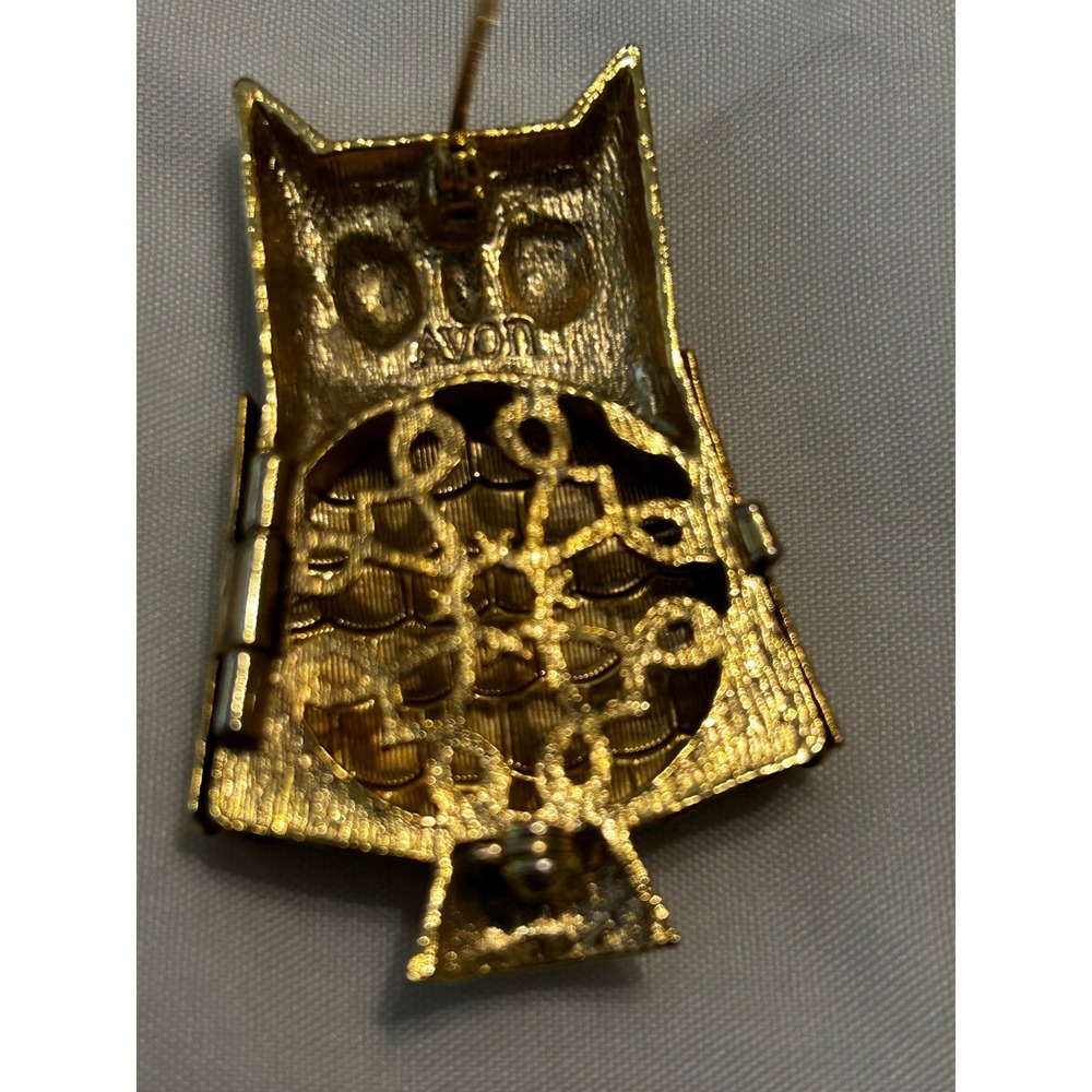 Vintage Brooch Pin Lot 14pc Cameo Elephant Owl Dragonfly Rhinestone Jewelry - Picture 10 of 16